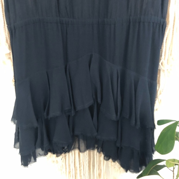 Isabel Marant Sheer Navy Dress - Picture 6 of 6